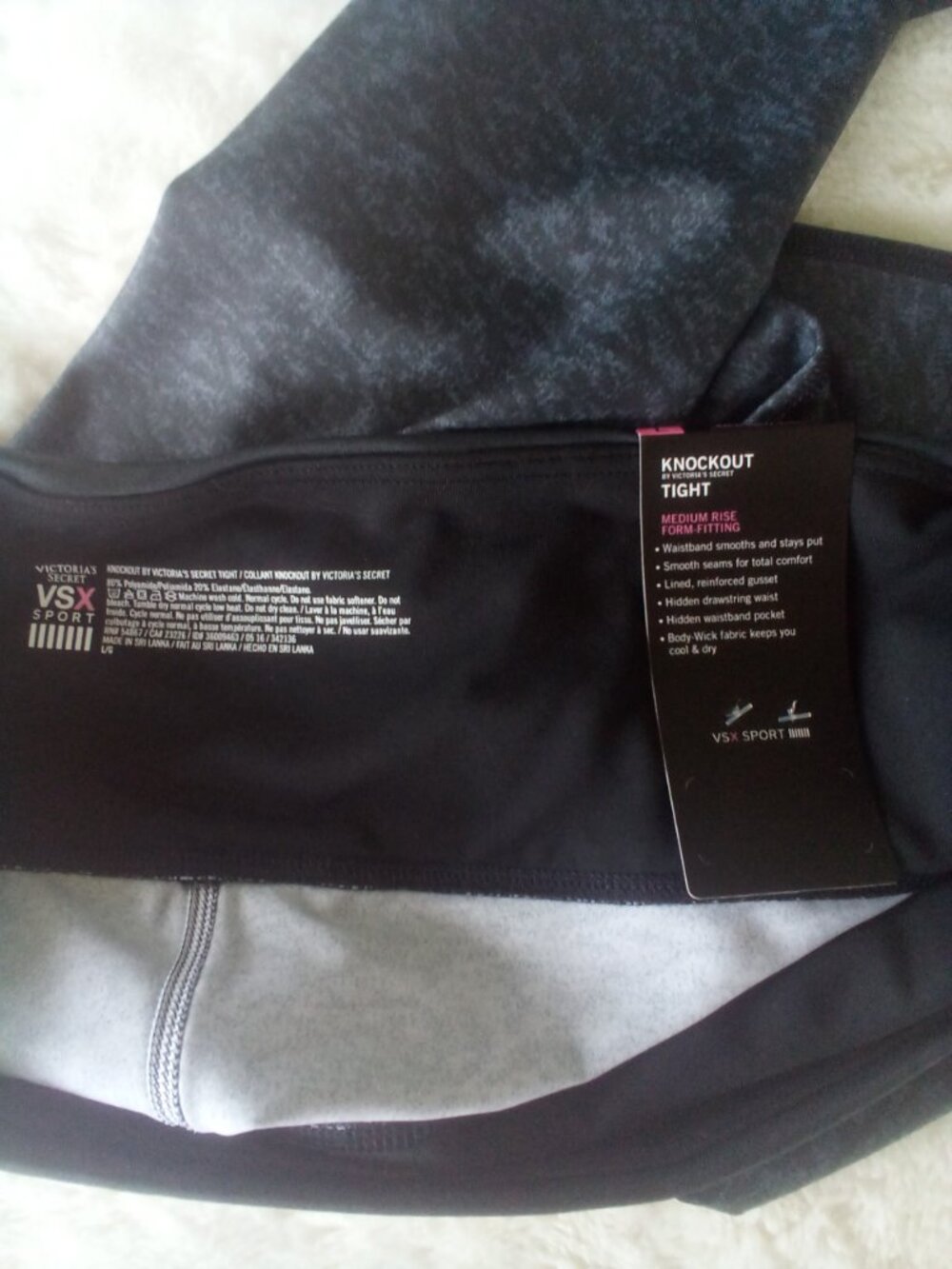 VICTORIA’S SECRET PARIS KNOCKOUT LEGGING LIMITED EDITION (L) NWT - Picture 6 of 9